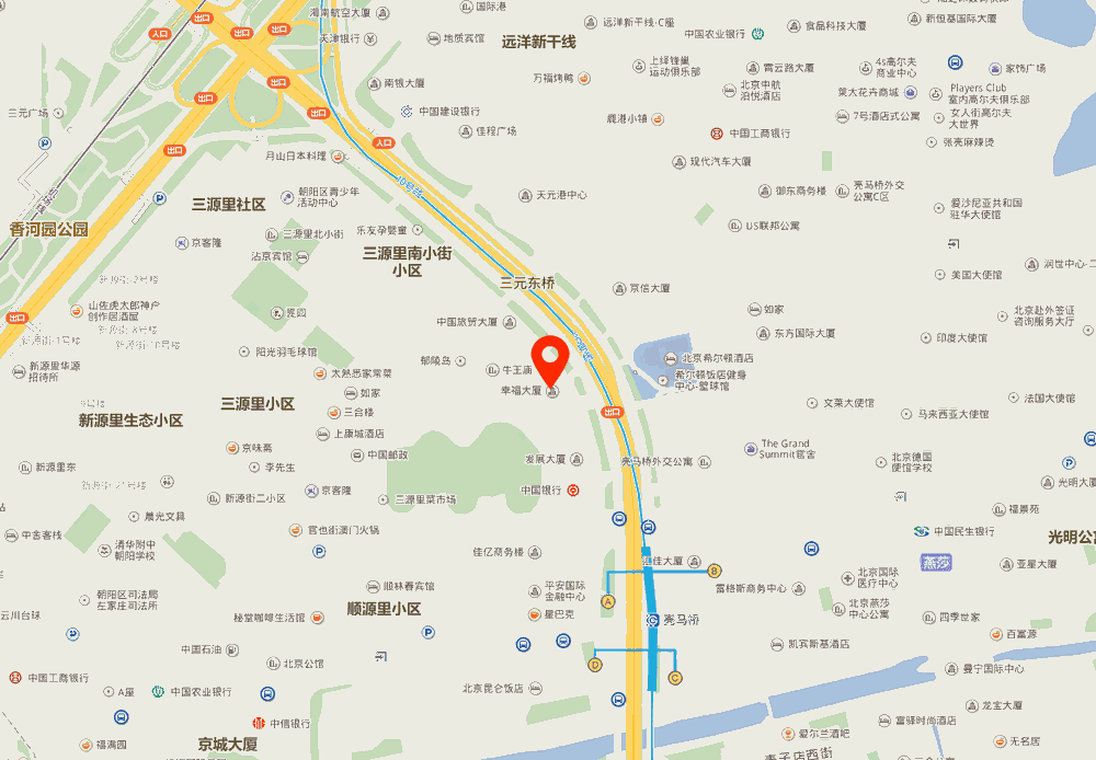 中远幸福大厦位置地图